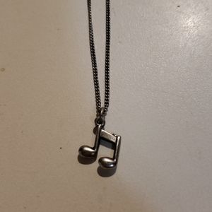 Music Note Necklace